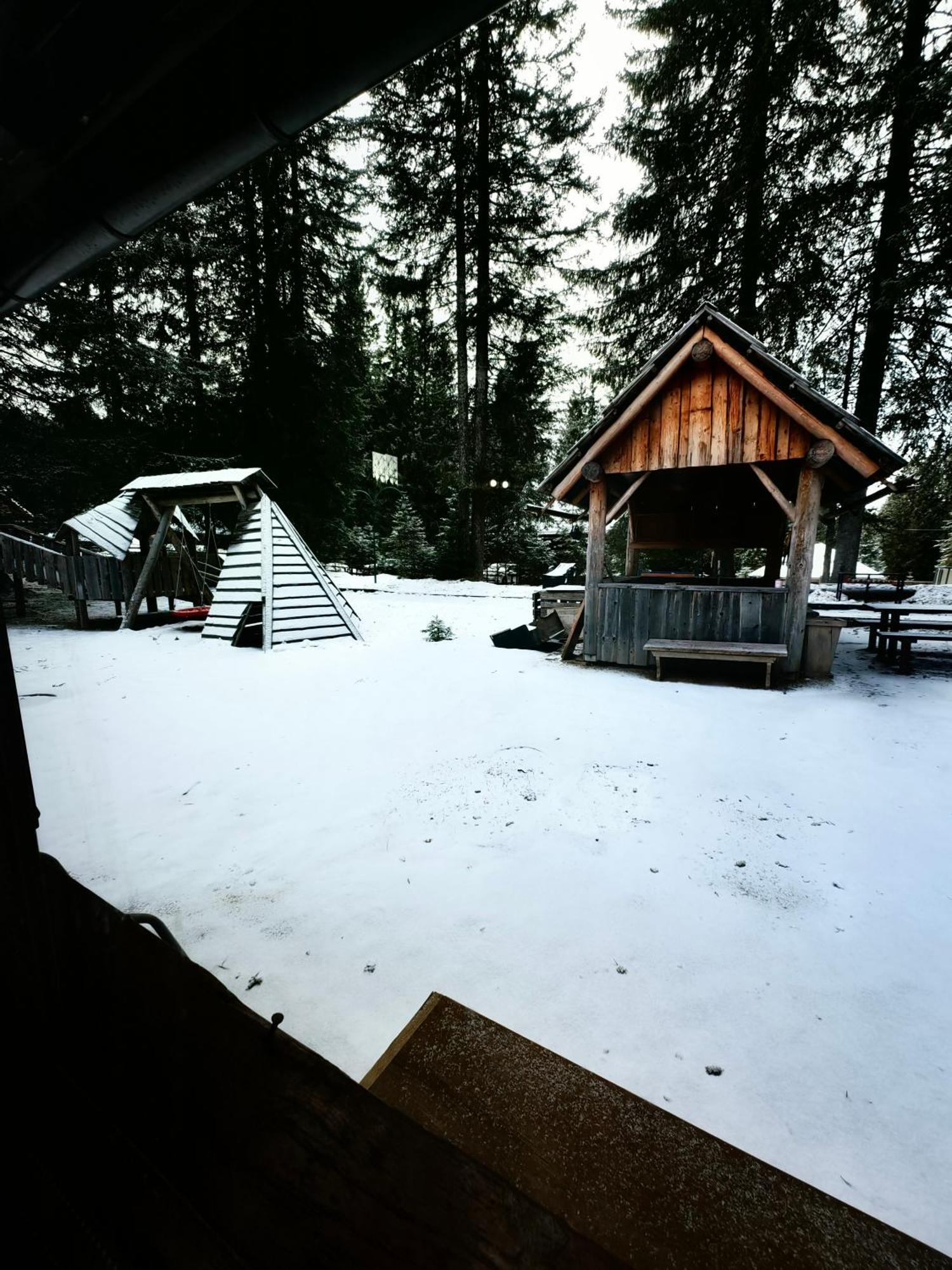 Chalet Stara Jelka Pokljuka Zgornje Gorje Exterior foto